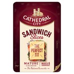 Cathedral City Sandwich Slices Mature Cheddar 150g