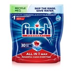 Finish  All in One Dishwasher Tablets Original 30 Tablets