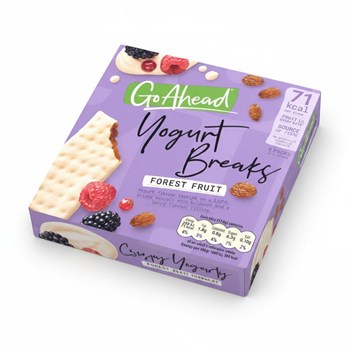 Go Ahead Yogurt Breaks Forest Fruit Biscuit Bars (5x35.5g)
