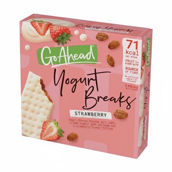 Go Ahead Yogurt Breaks Strawberry Biscuit Bars (5x35.5g)