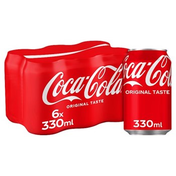 Coca-Cola Original Taste 6 x 330ml