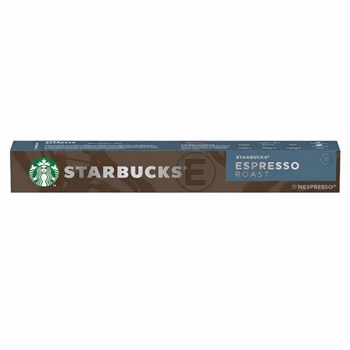 Starbucks by Nespresso Espresso Roast Coffee Pods, 10 Capsules, 57g