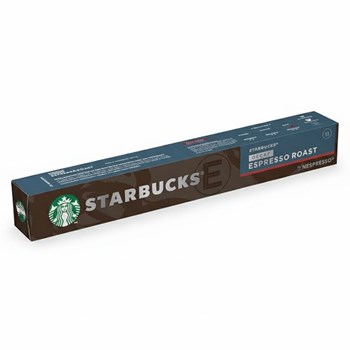 Starbucks by Nespresso Decaf Espresso Roast Coffee Pods, 10 Capsules, 57g
