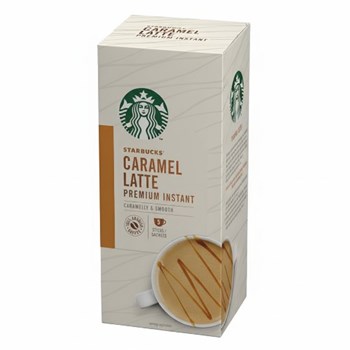 Starbucks Caramel Latte Premium Instant Coffee 5 x 21.5g Sachets