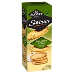 Jacob's Savours Thins Sour Cream & Chive Crackers 150g