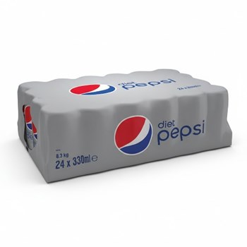 Pepsi Diet Cola Cans 24 x 330ml