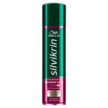 Wella Silvikrin Maximum Hold Hairspray, 75ml