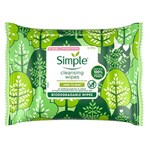 Simple Biodegradable Cleansing Wipes 25 PC
