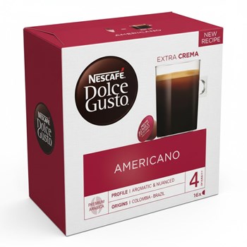 Nescafe Dolce Gusto Americano Coffee Pods x 16