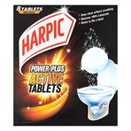 Harpic PowerPlus Active 8 Tablets 200g