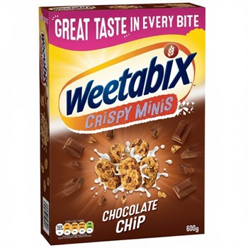 Weetabix Crispy Minis Chocolate Chip Cereal 600g