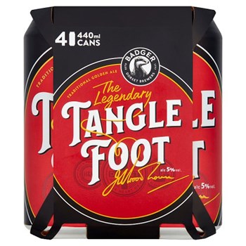 Badger The Legendary Tangle Foot Traditional Golden Ale 4 x 440ml