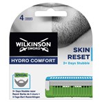 Wilkinson Sword Hydro Comfort Skin Reset Men's Razor Blade Refills x 4