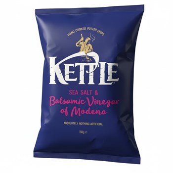 KETTLE® Chips Sea Salt & Balsamic Vinegar of Modena 150g