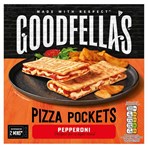 Goodfella's Pepperoni & Cheese Pizza Pockets 2 Pack 250g