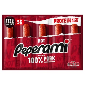 Peperami Hot Salami 5 x 22.5g