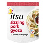 itsu Sizzling Pork Gyoza 12 Dinner Dumplings 240g