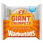Warburtons 3 Giant Crumpets