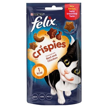 Felix Crispies Treats Flavoured with Beef and Chicken 45g