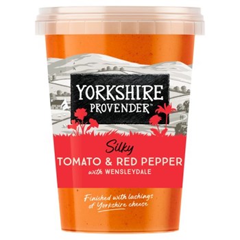Yorkshire Provender Silky Tomato & Red Pepper with Wensleydale 600g