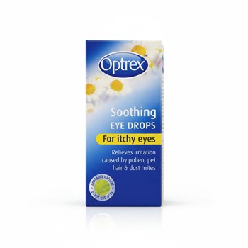 Optrex Soothing Eye Drops for Itchy Eyes 10ml