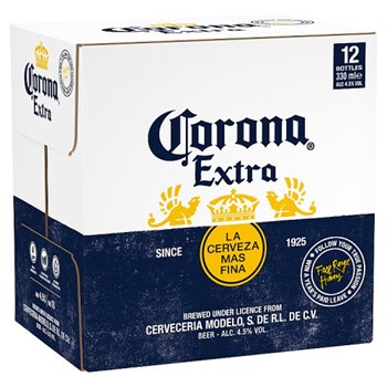 Corona Lager Beer Bottles 12 x 330ml