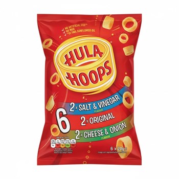 Hula Hoops Variety Multipack Crisps 6 Pack