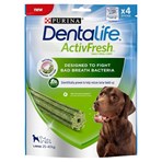 Dentalife ActivFresh Large Dog Treat Dental Chew 4 Stick