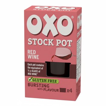OXO Red Wine Stock Pots 4 x 20g