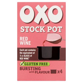 OXO Red Wine Stock Pots 4 x 20g