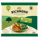 Richmond 8 Thick Frozen Vegan Meat Free Sausages 320g