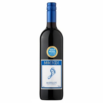Barefoot Merlot Red Wine 750ml