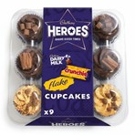 Cadbury Heroes 9 Cupcakes