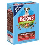 BAKERS Small Dog Beef with Vegetables Dry Dog Food 1.1kg