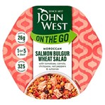 John West On The Go Moroccan Salmon Bulgur Wheat Salad 220g