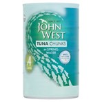 John West Tuna Chunks in Spring Water 4 x 145g
