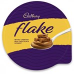 Cadbury Flake with a Cadbury Milk Chocolate Dessert 85g