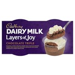 Cadbury Dairy Milk Layers of Joy Chocolate Trifle 2 x 90 (180g)