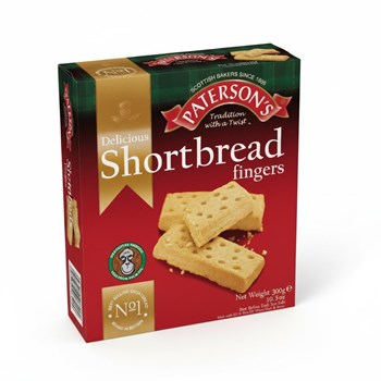 Paterson's Delicious Shortbread Fingers 300g