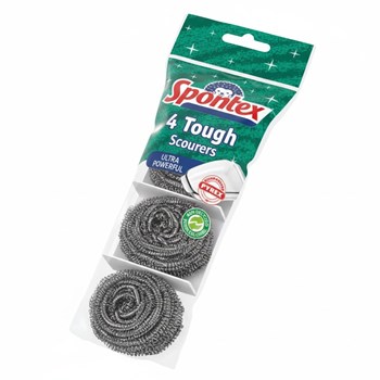 Spontex 4 Tough Scourers