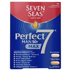 Seven Seas Perfect7 Man 50+ Max 60 Supplements (1 Month Supply) Tablets/Capsules