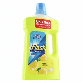 Flash Multi-Surface & Floor Liquid Cleaner Lemon 1l