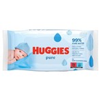 Huggies® Pure Baby Wipes - 1 Pack of 56 Wipes