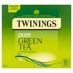 Twinings Pure Green Tea 80 Single Tea Bags 200g
