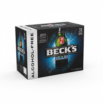 Beck's Blue Alcohol-Free Beer Bottles 15x275ml