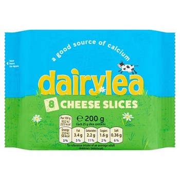 Dairylea Cheese Slices 8 Pack 200g