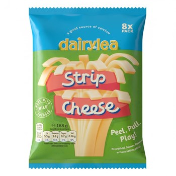 Dairylea Strip Cheese 8 Pack 168g