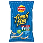Walkers French Fries Variety Multipack Snacks 6x18g