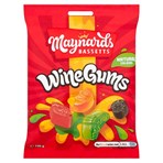 Maynards Bassetts Wine Gums Sweets Bag 190g