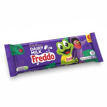 Cadbury Dairy Milk Freddo Chocolate Bar 6 Pack 108g